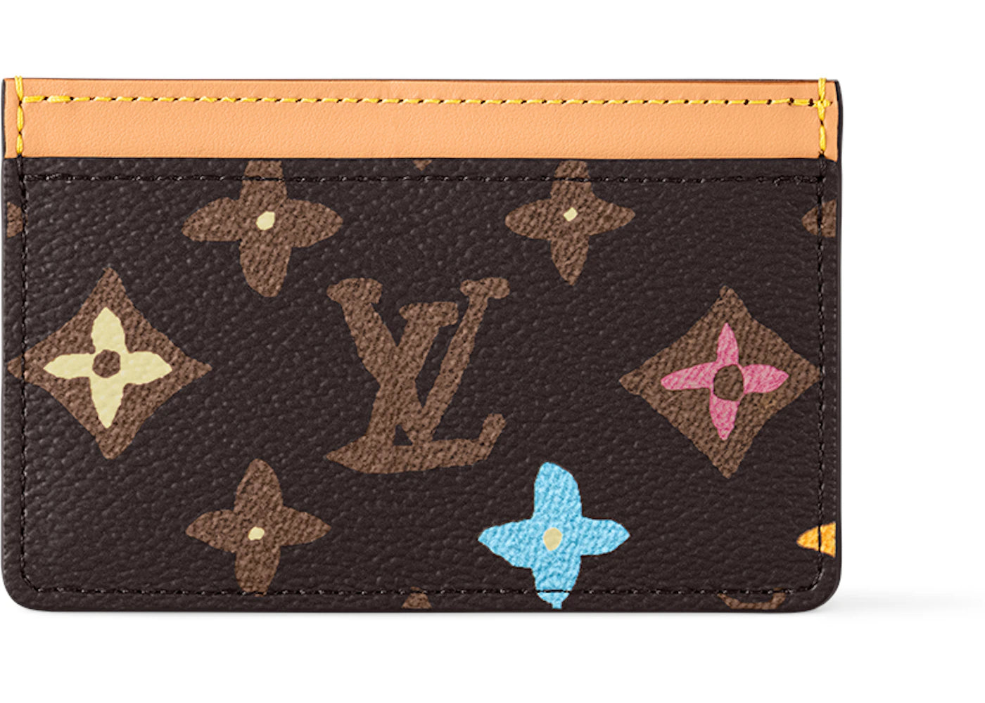 Louis Vuitton by Tyler, the Creator Card Holder Chocolate Craggy Monogram